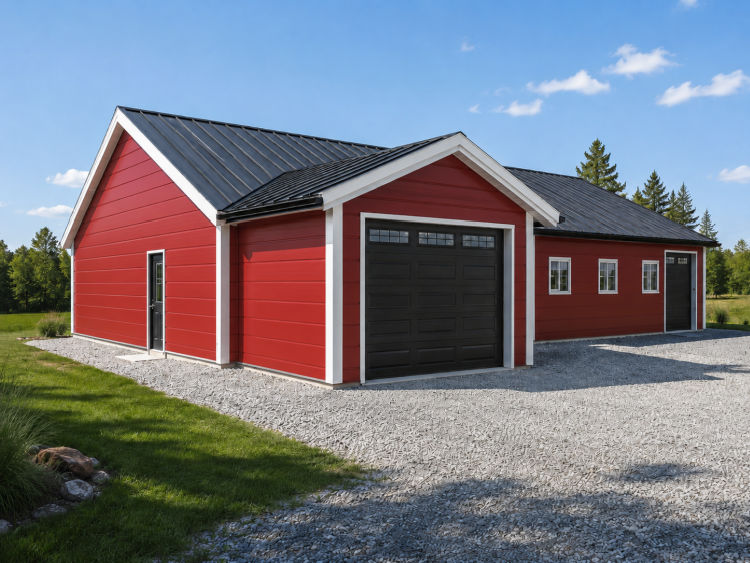 Isolert sauefjøs 14x30 meter